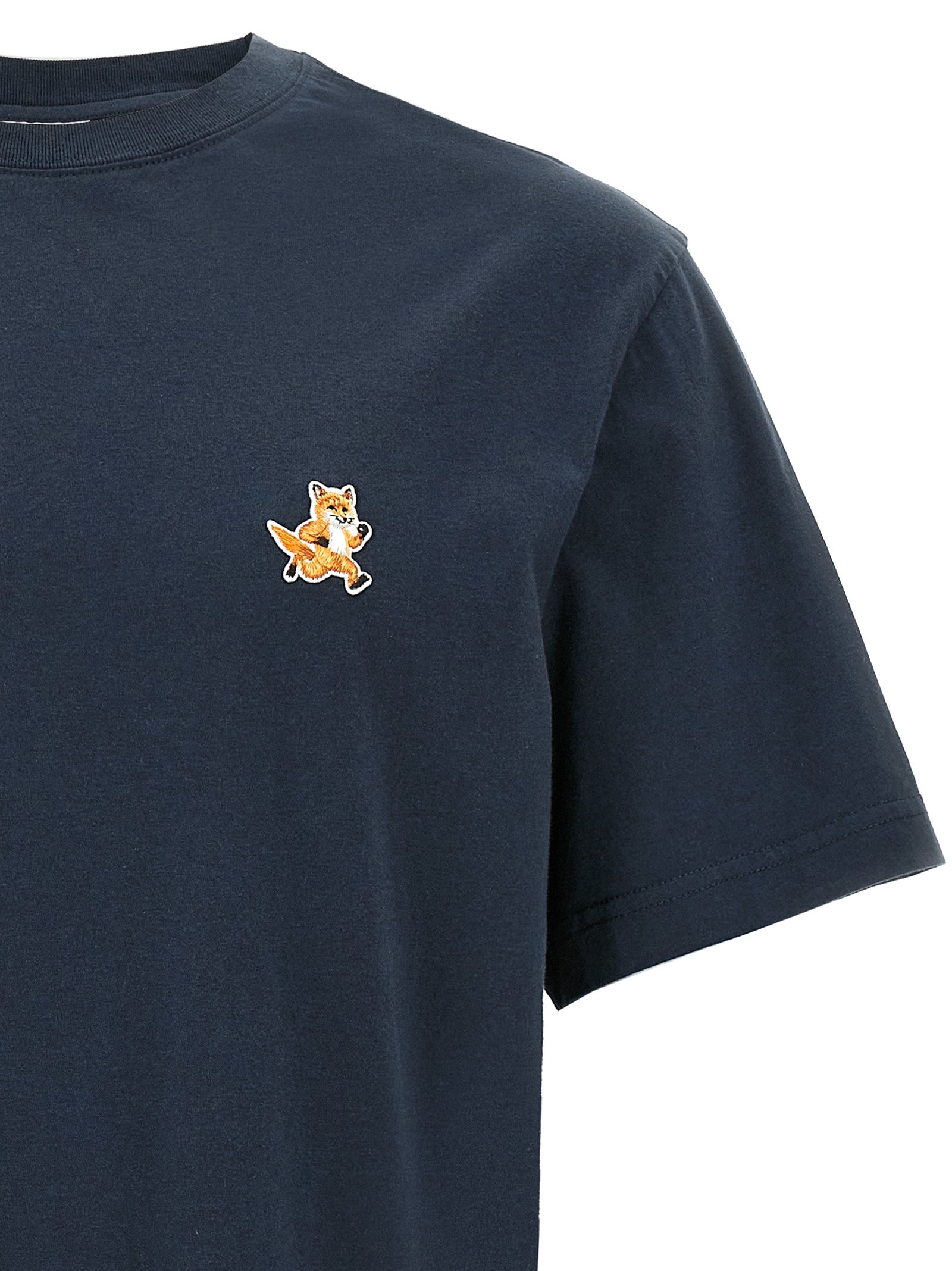 MAISON KITSUNE - MAISON KITSUNE - ’Speedy Fox’ T-shirt - Men’s Tops