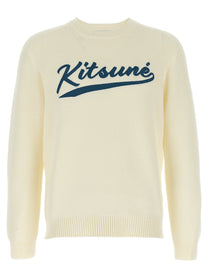 MAISON KITSUNE - MAISON KITSUNE - ’Kitsune Varsity’ sweater - Men’s Knitwear