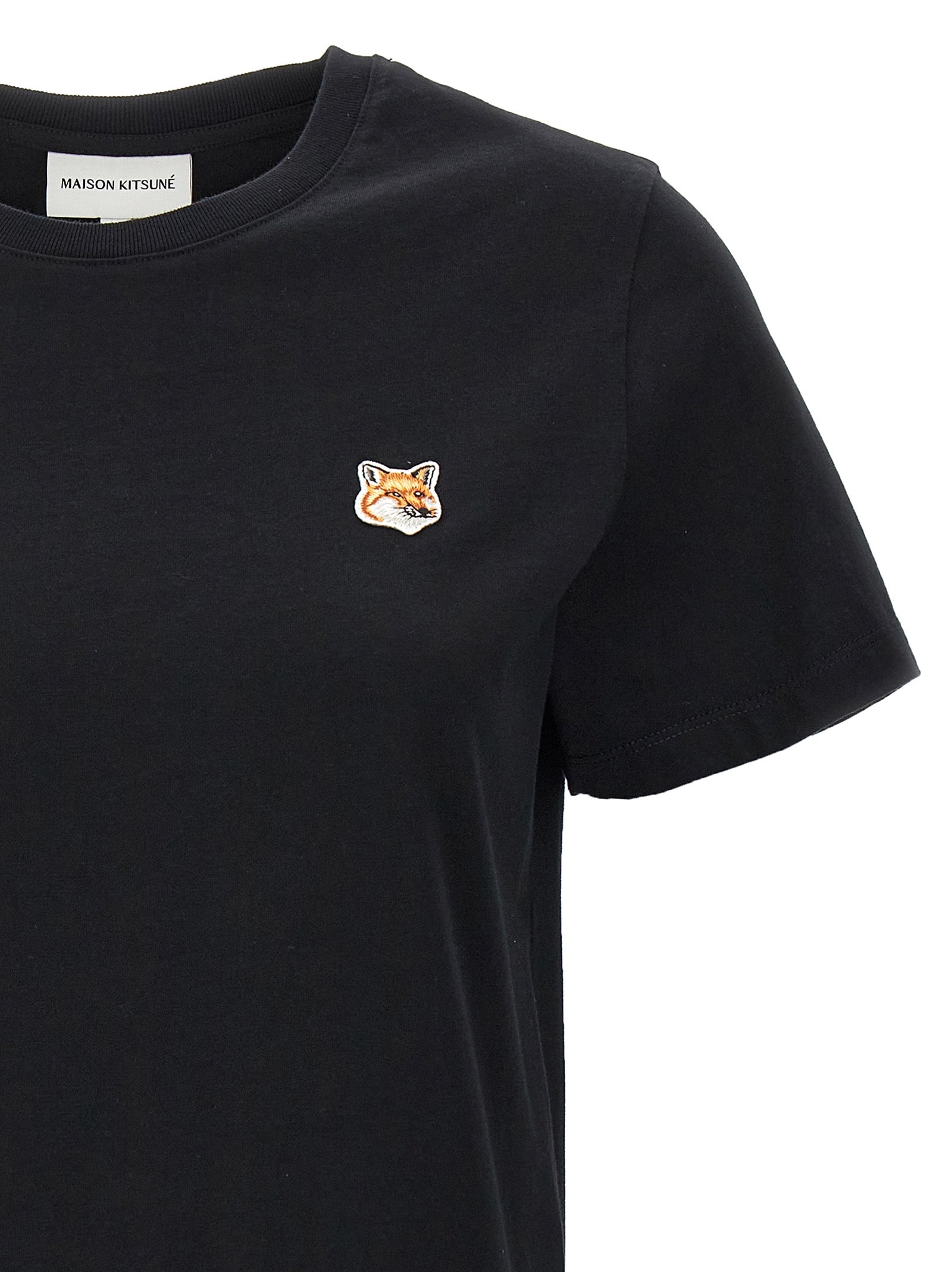MAISON KITSUNE - MAISON KITSUNE - ’Fox Head’ T-shirt - Women’s Tops