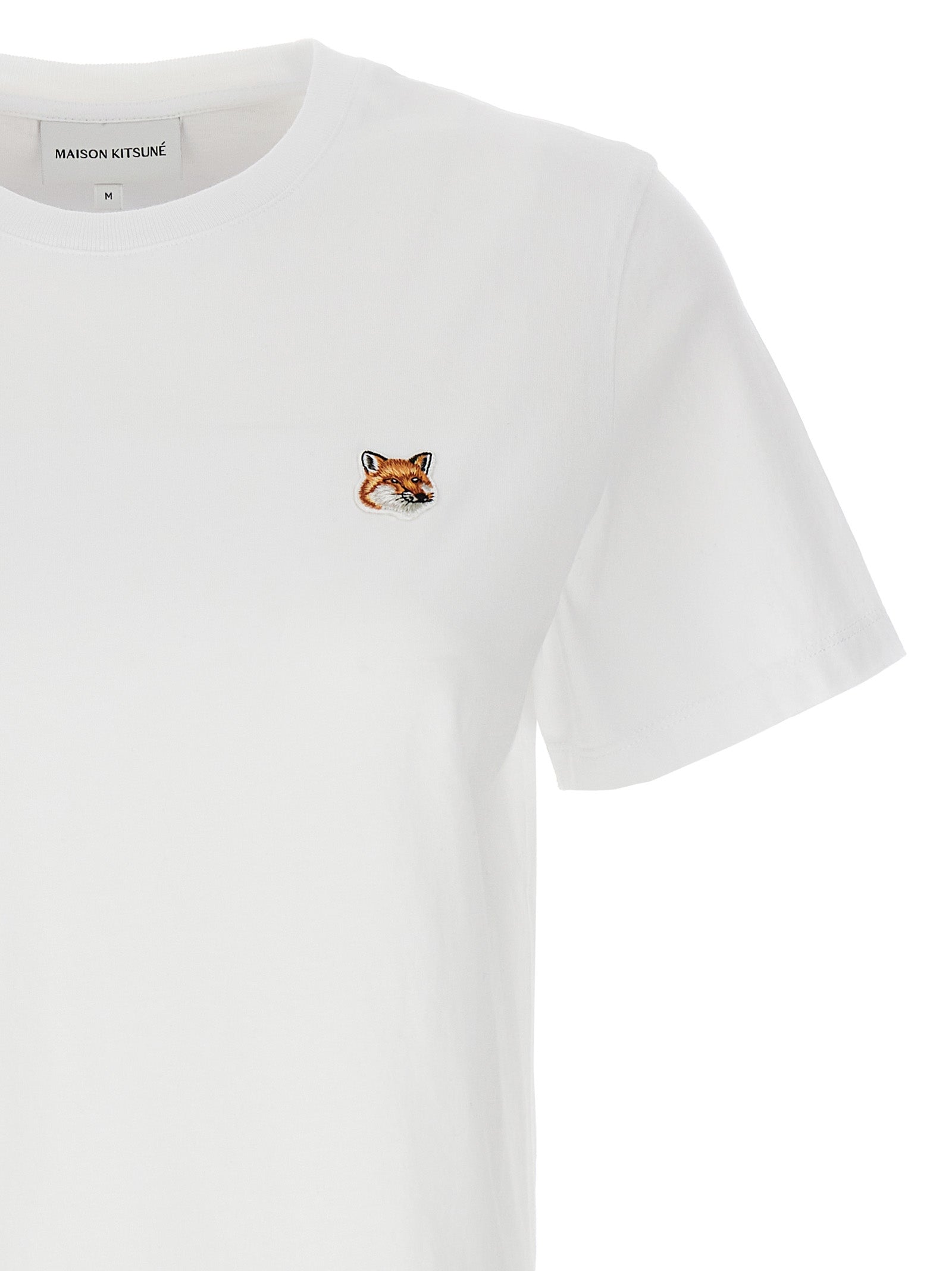 MAISON KITSUNE - MAISON KITSUNE - ’Fox Head’ T-shirt - Women’s Tops