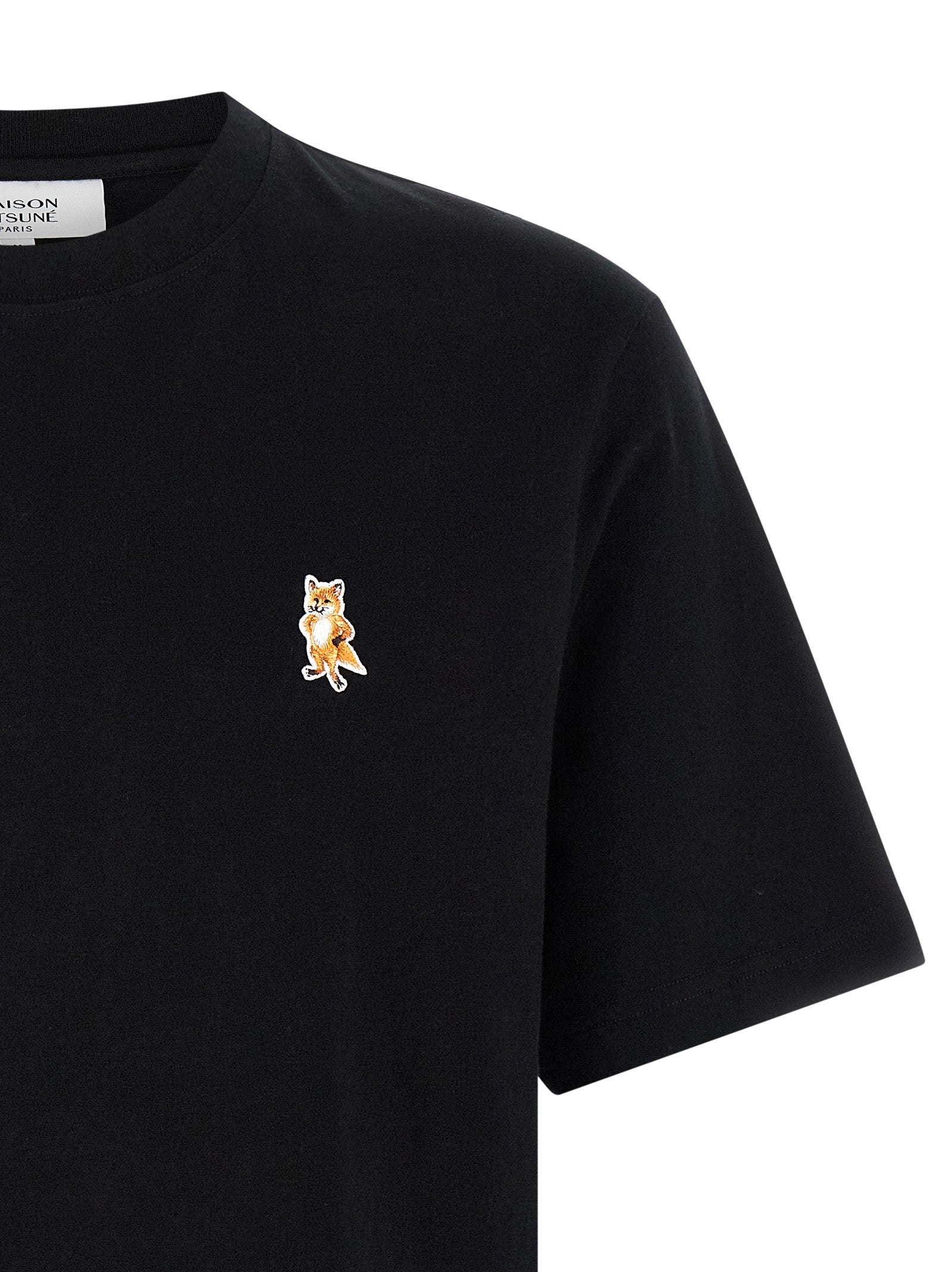 MAISON KITSUNE - MAISON KITSUNE - ’Standing Fox’ T-shirt - Men’s Tops