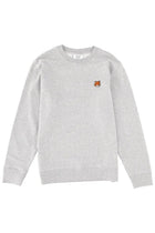 Maison Kitsuné Men's Fox Head Sweatshirt Grey