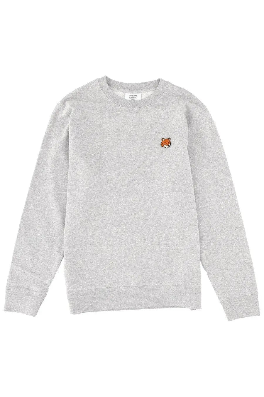 Maison Kitsuné Men's Fox Head Sweatshirt Grey