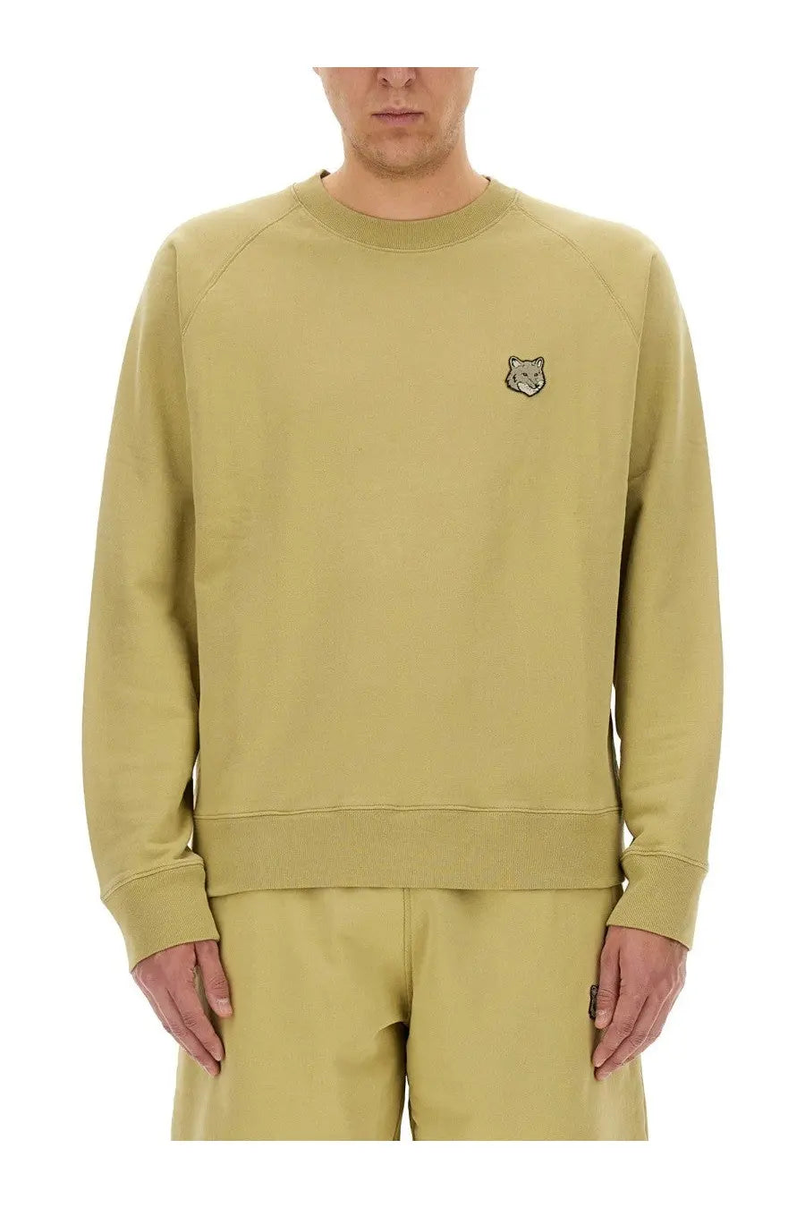 Maison Kitsuné Men's Oversize Sweatshirt Beige