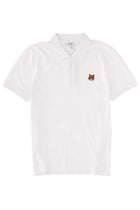 Maison Kitsuné Men's Polo White