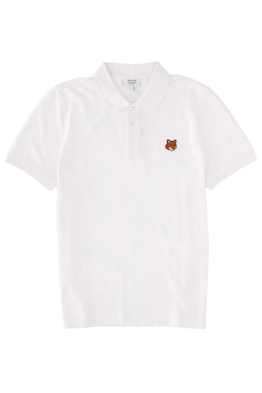 Maison Kitsuné Men's Polo White