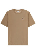 Maison Kitsuné Men's Shirt Dressed Fox Beige