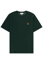 Maison Kitsuné Men's Shirt Fox Head Green