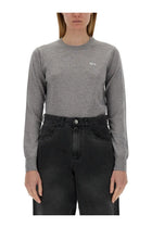 Maison Kitsuné Women's Baby Fox Jersey Grey