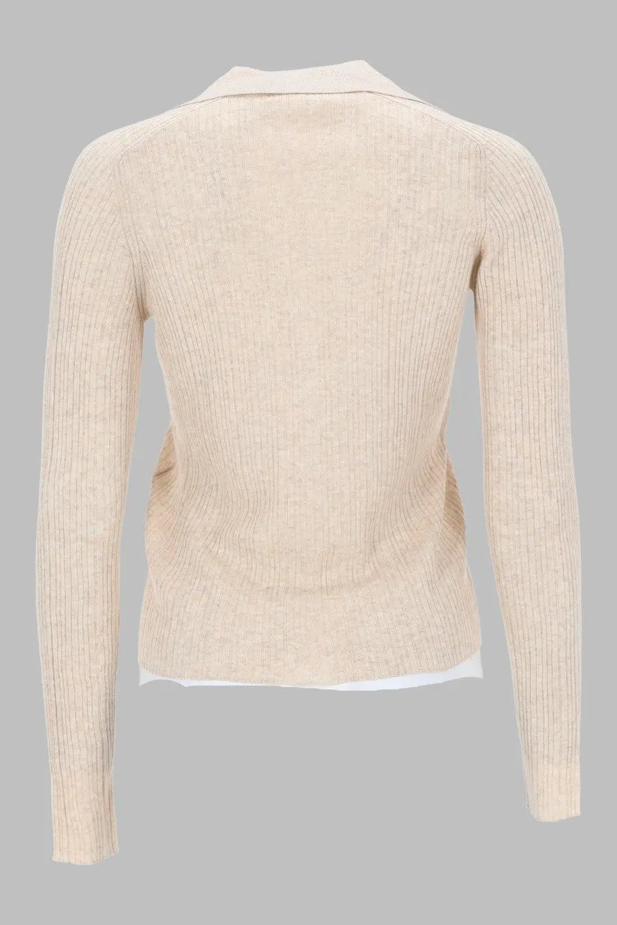 Maison Kitsuné Women's Cardigan Baby Fit Beige