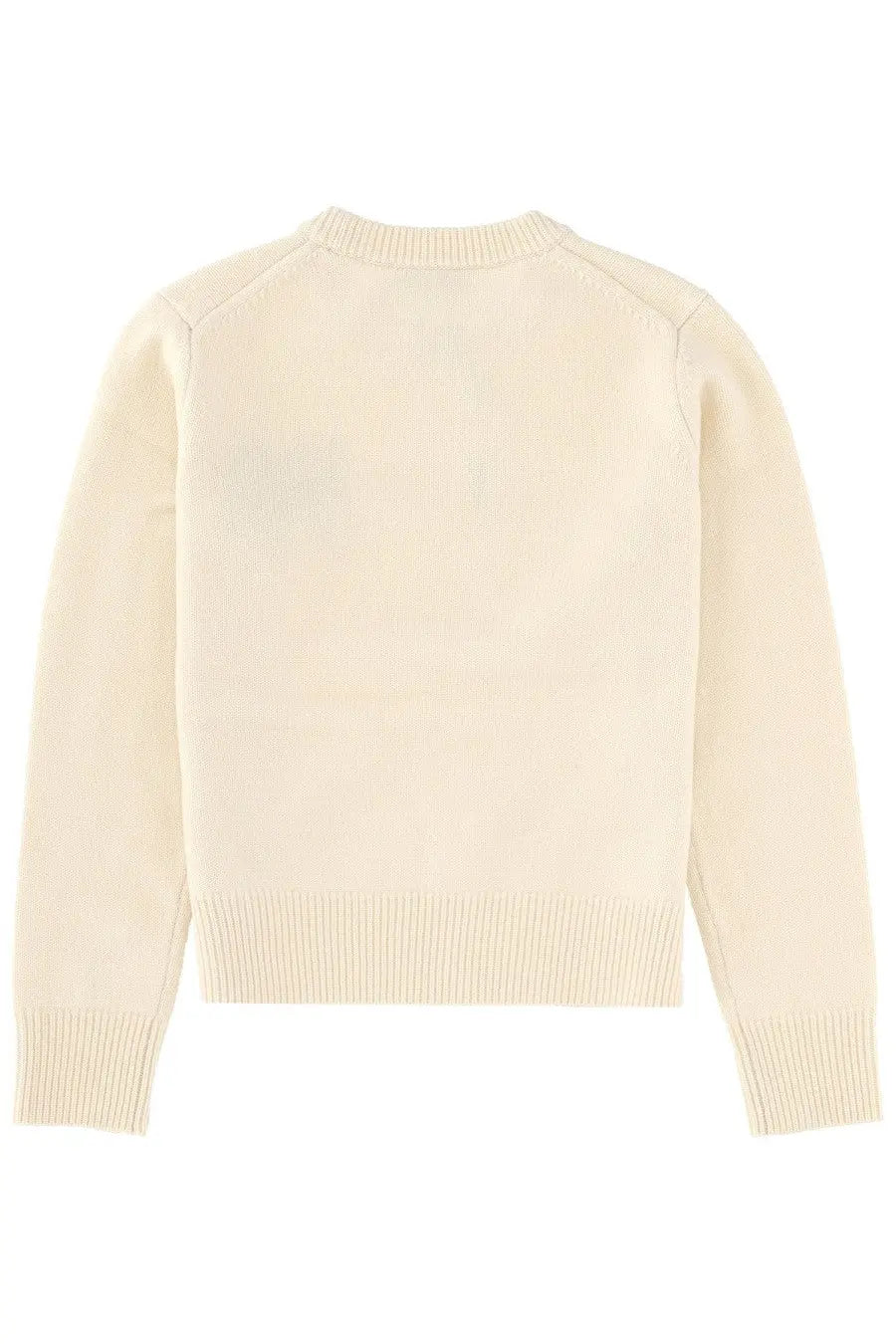 Maison Kitsuné Women's Fox Head Sweater Pink, view 2