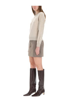 Maison Kitsuné Women's Baby Fox Sweater Beige, view 2
