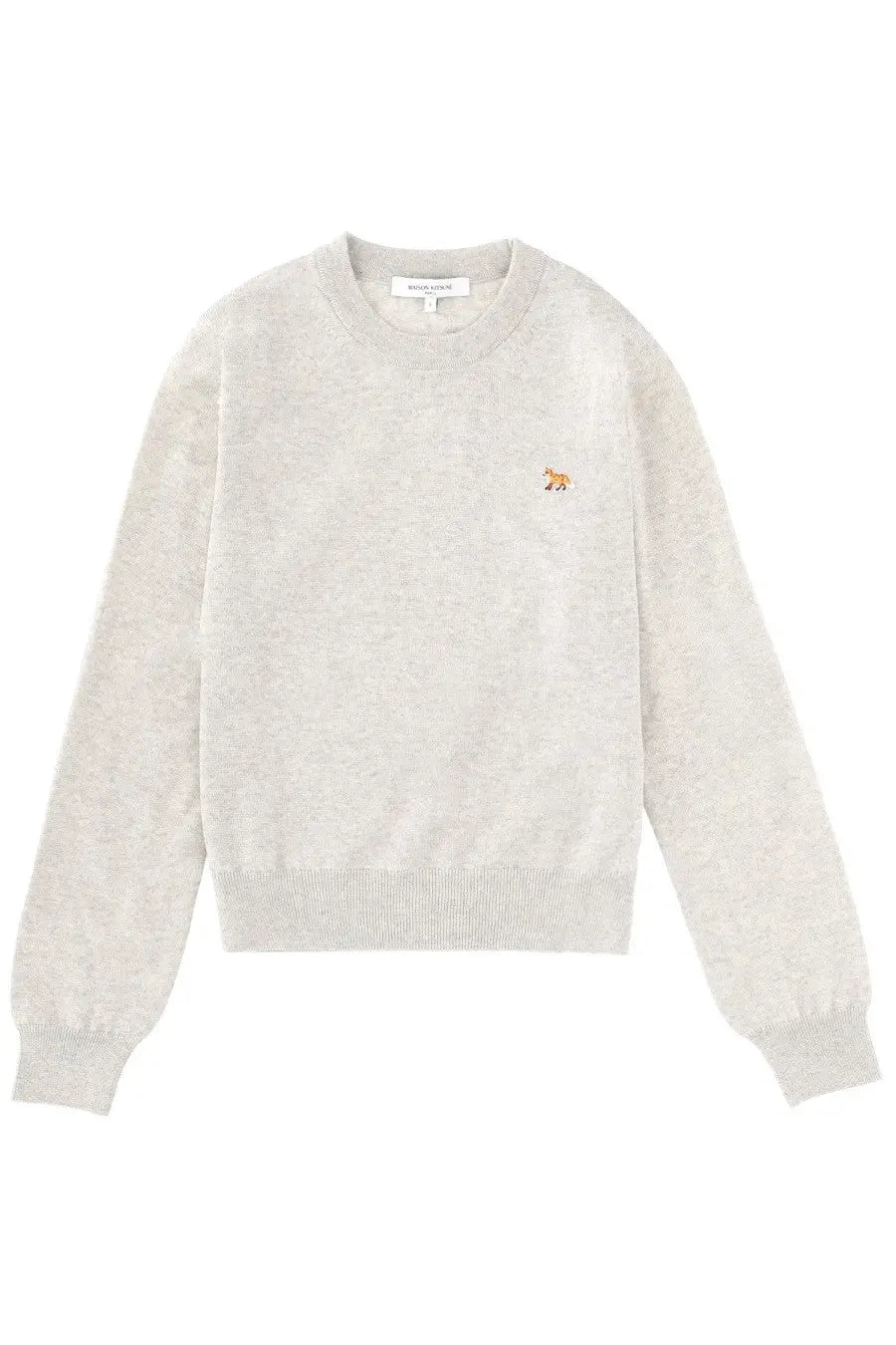 Maison Kitsuné Women's Baby Fox Sweater Grey