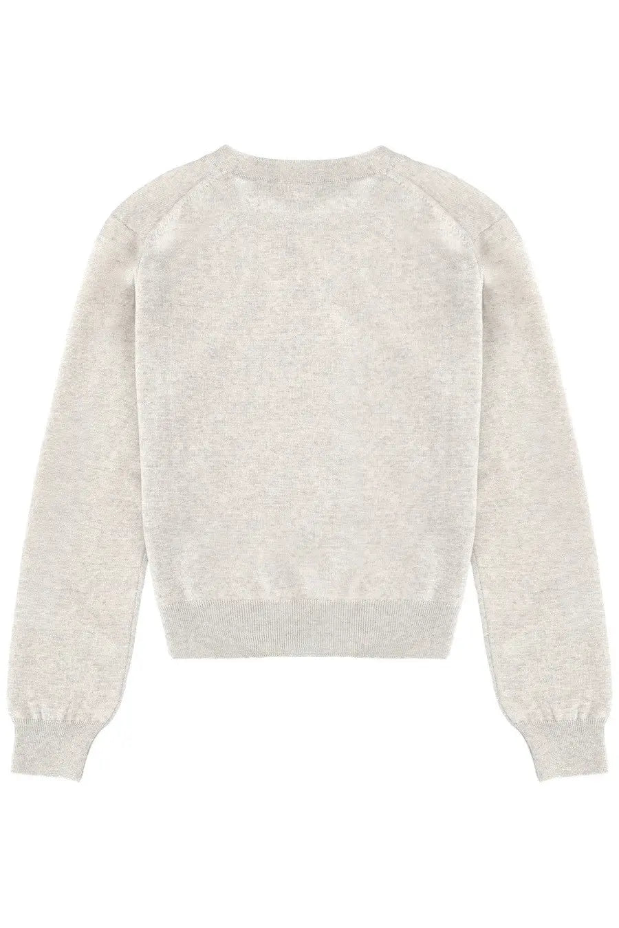 Maison Kitsuné Women's Baby Fox Sweater Grey, view 2