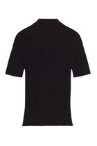 Maison Kitsuné Women's Polo Black, view 2