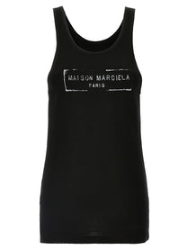 MAISON MARGIELA - MAISON MARGIELA - Logo tank top - Women’s Tops