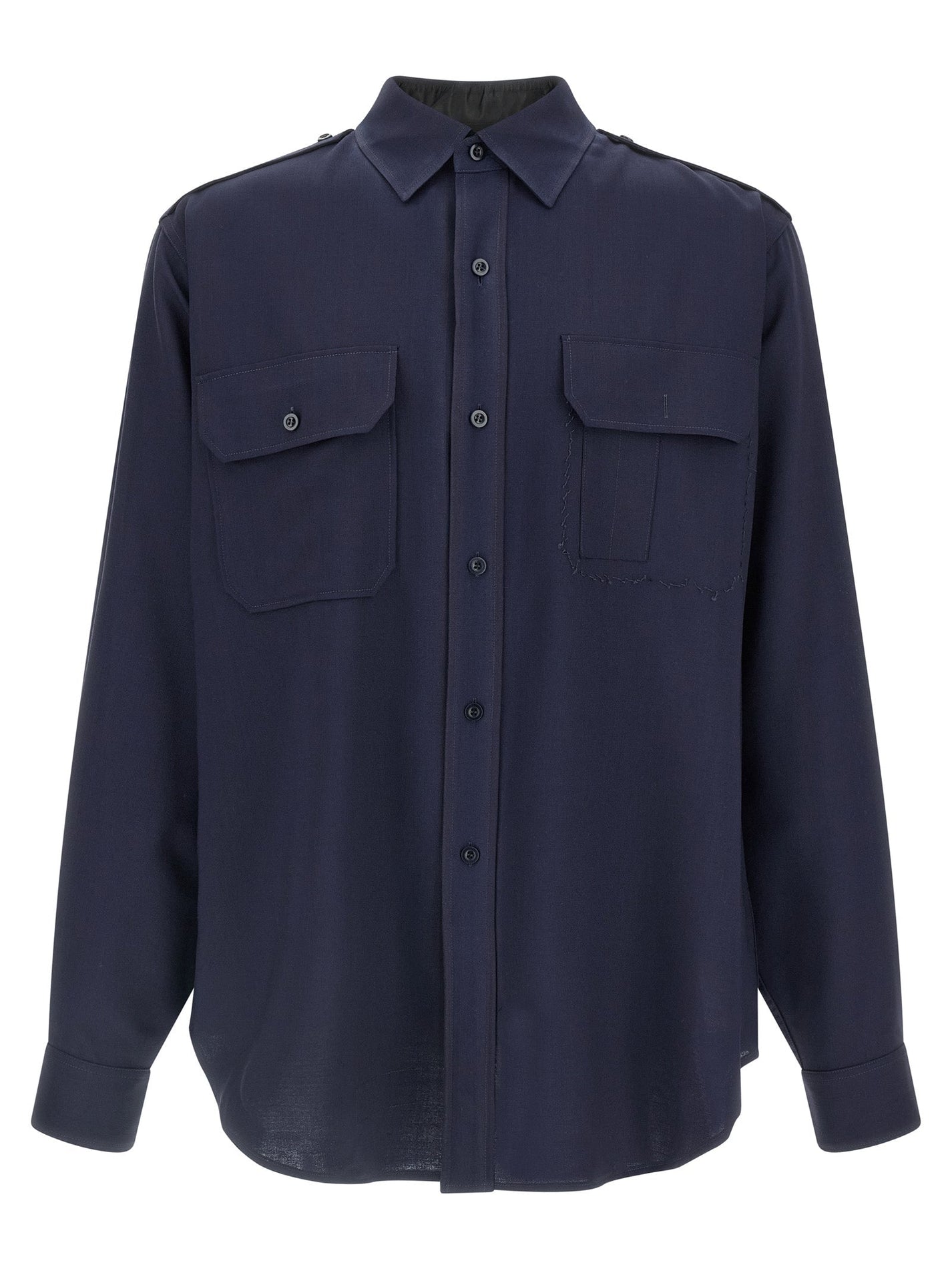MAISON MARGIELA - MAISON MARGIELA - ’Pressed to Death’ shirt - Men’s Tops