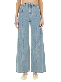 Maison Margiela - Jeans In Denim - Home-&gt;Woman-&gt;Clothing-&gt;Jeans
