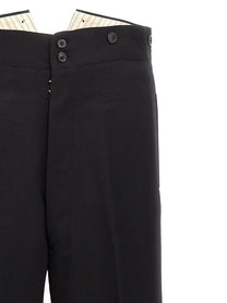 MAISON MARGIELA - MAISON MARGIELA - Strap wool pants - Men’s Pants
