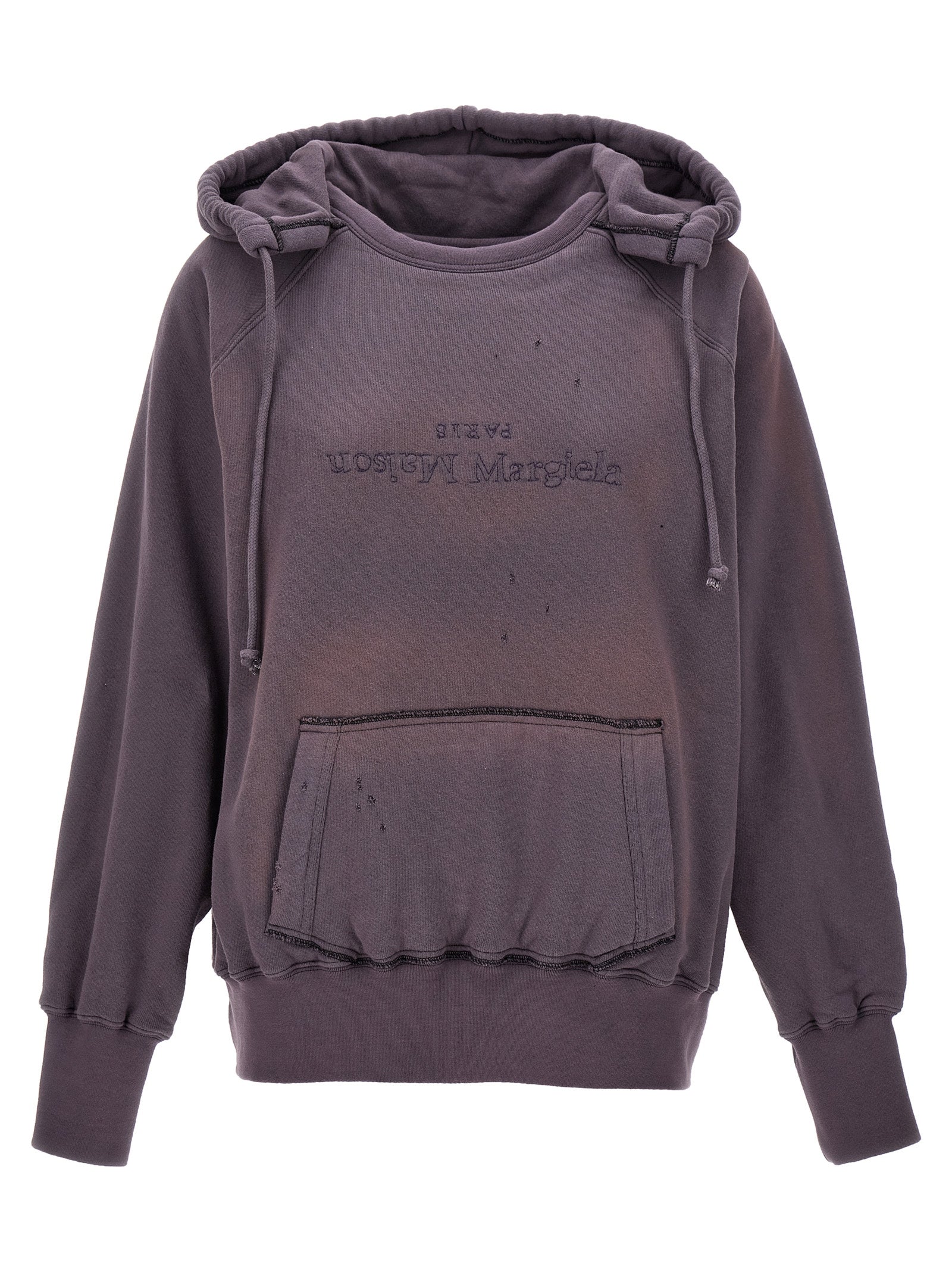 MAISON MARGIELA - MAISON MARGIELA - ’Logo reverse’ hoodie - Women’s Sweatshirts