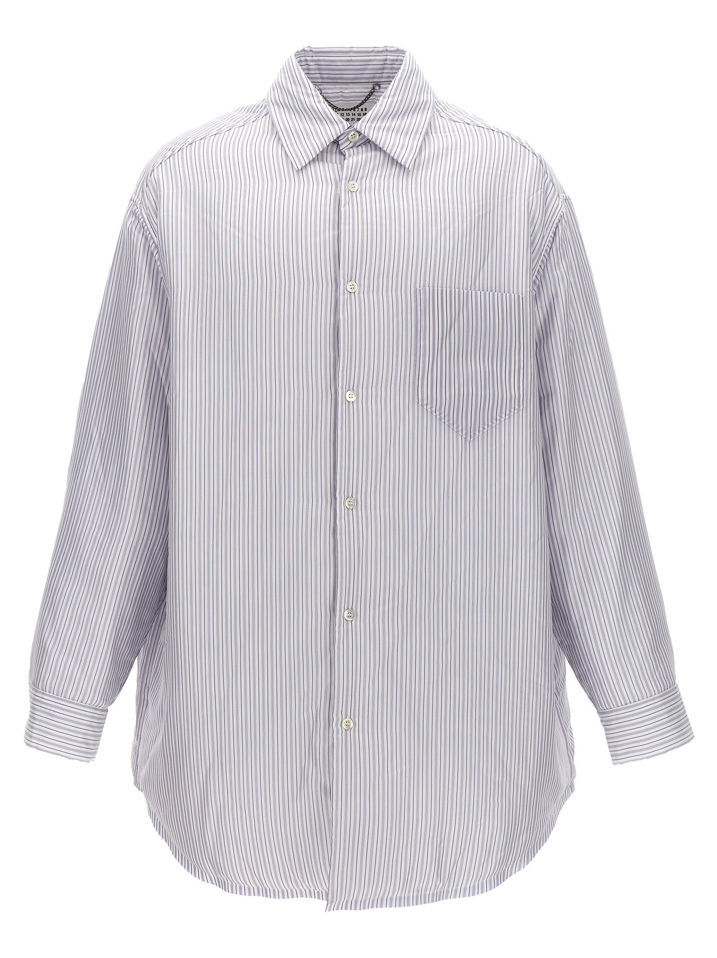 MAISON MARGIELA - MAISON MARGIELA - Striped shirt jacket - Men’s Outerwear