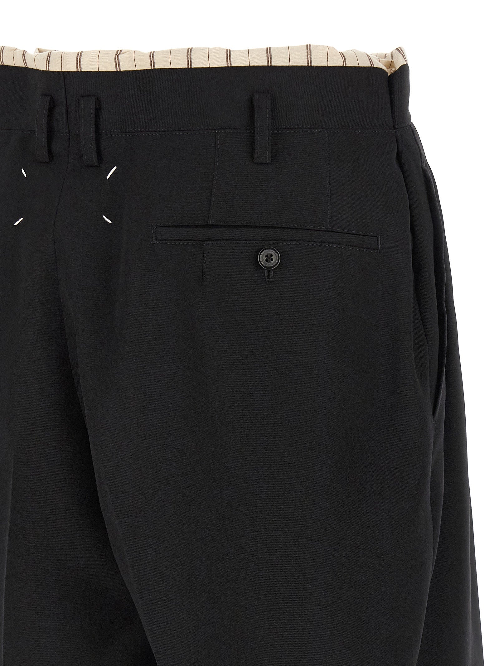 MAISON MARGIELA - MAISON MARGIELA - Lining insert bermuda shorts - Men’s Clothing