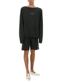 Maison Margiela - Maison Margiela Knitted Shorts - Man-&gt;Clothing-&gt;Shorts