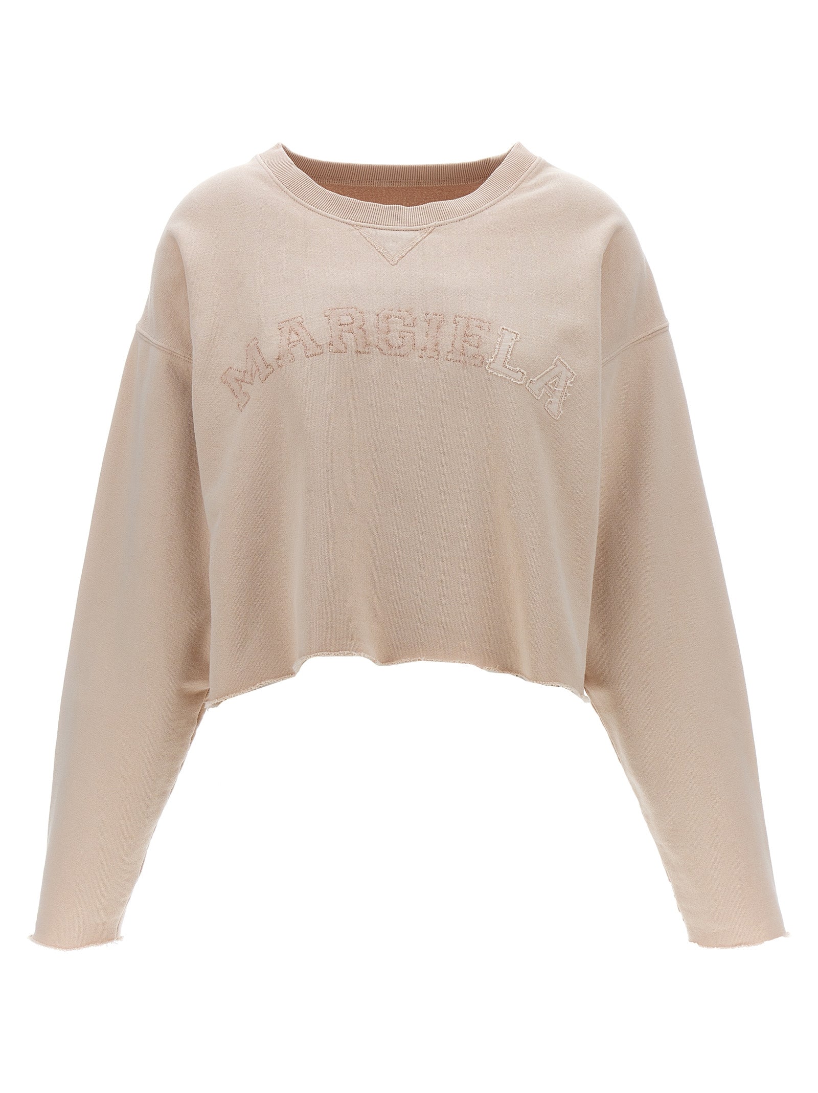 MAISON MARGIELA - MAISON MARGIELA - Logo embroidery sweatshirt - Women’s Sweatshirts