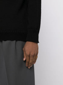 Maison Margiela Maison Margiela engraved logo silver ring Jewellery