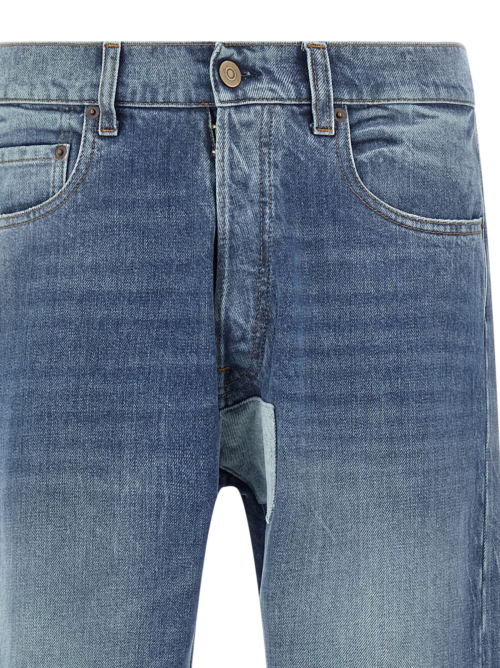 MAISON MARGIELA - MAISON MARGIELA - Patch jeans - Men’s Bottoms