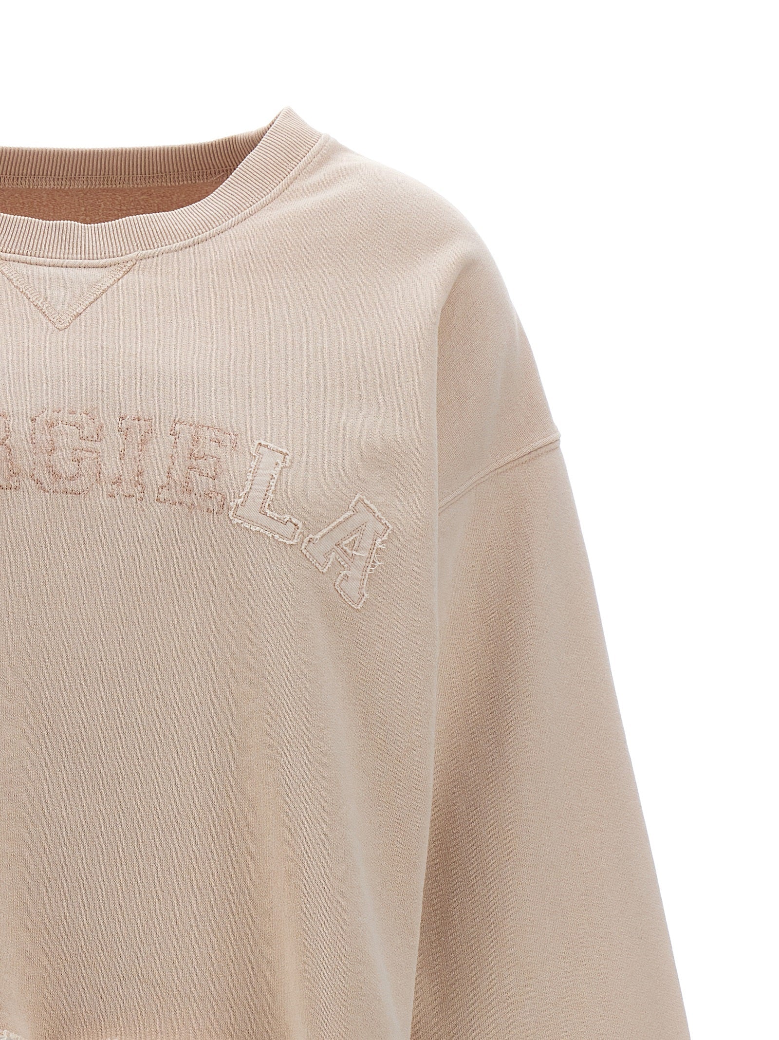 MAISON MARGIELA - MAISON MARGIELA - Logo embroidery sweatshirt - Women’s Sweatshirts