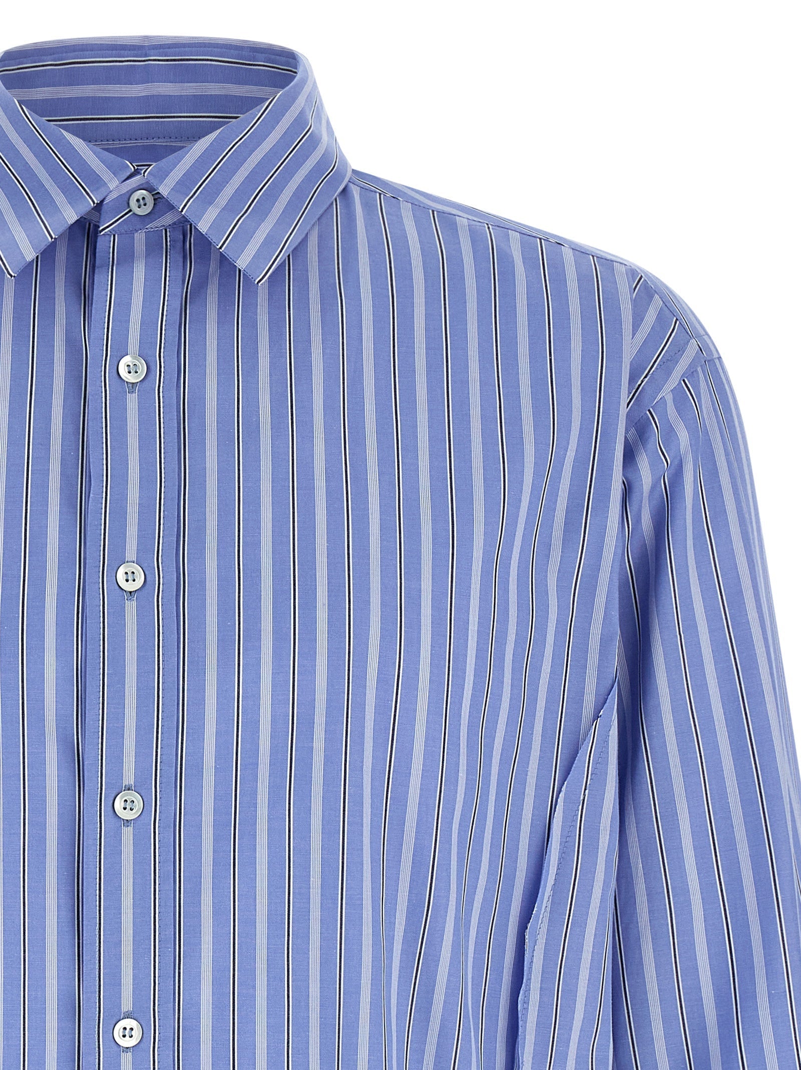 MAISON MARGIELA - MAISON MARGIELA - Striped cotton shirt - Men’s Tops