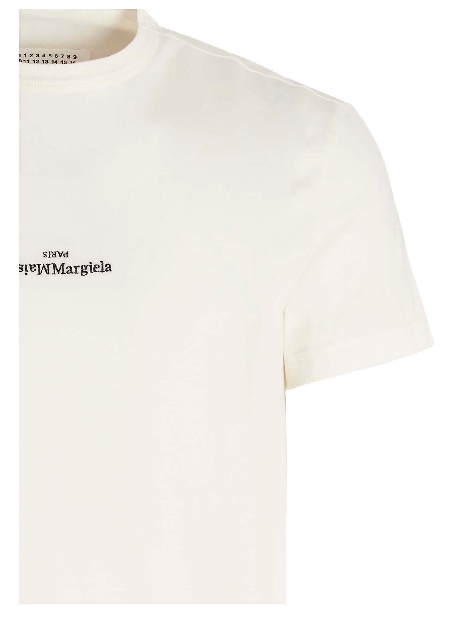 MAISON MARGIELA - MAISON MARGIELA - ‘Maison Margiela Paris’ t-shirt - Men’s Tops