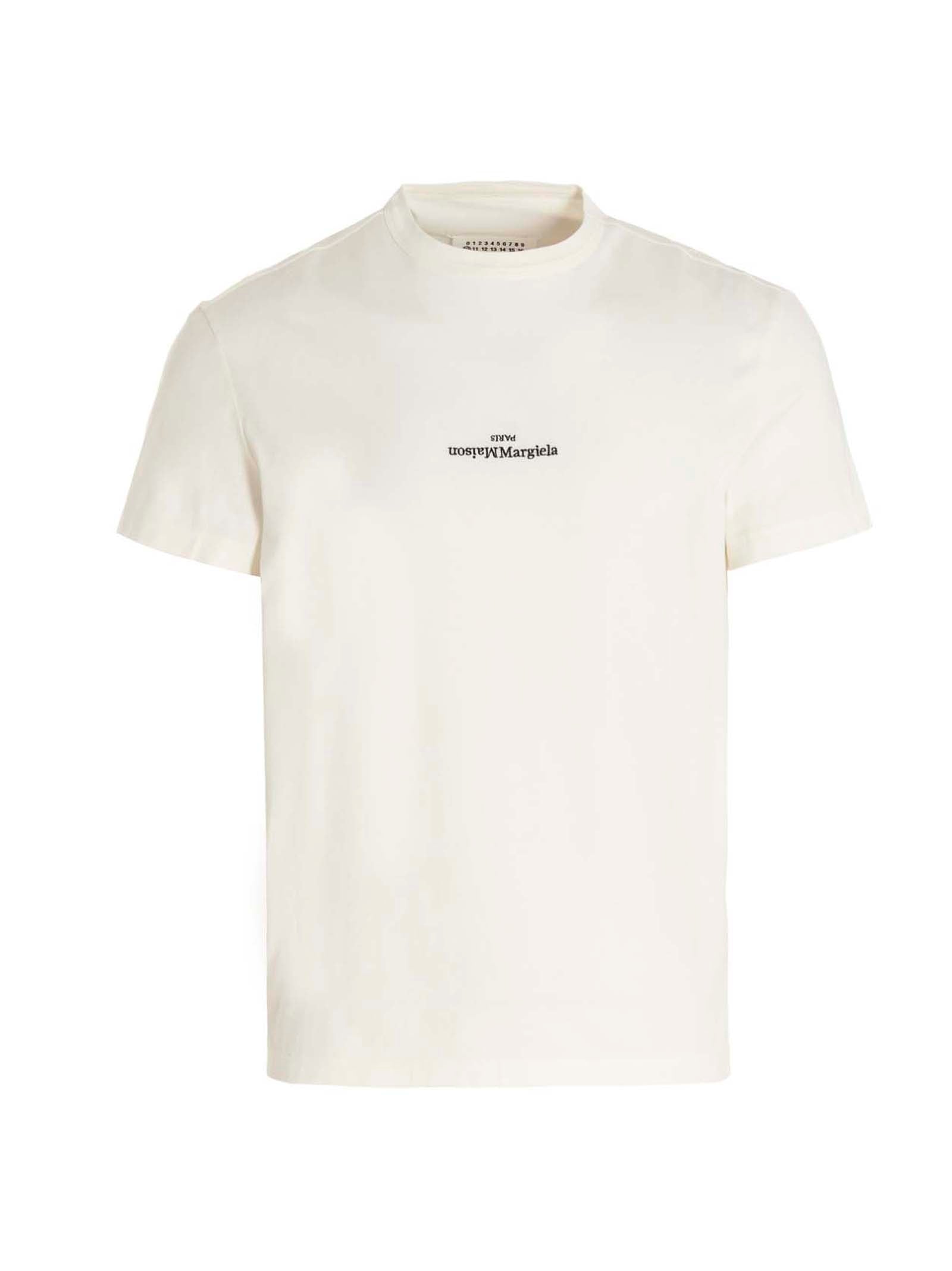 MAISON MARGIELA - MAISON MARGIELA - ‘Maison Margiela Paris’ t-shirt - Men’s Tops