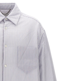 MAISON MARGIELA - MAISON MARGIELA - Striped shirt jacket - Men’s Outerwear