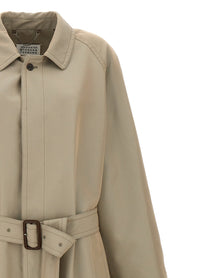MAISON MARGIELA - MAISON MARGIELA - Long single-breasted trench coat - Men’s Outerwear