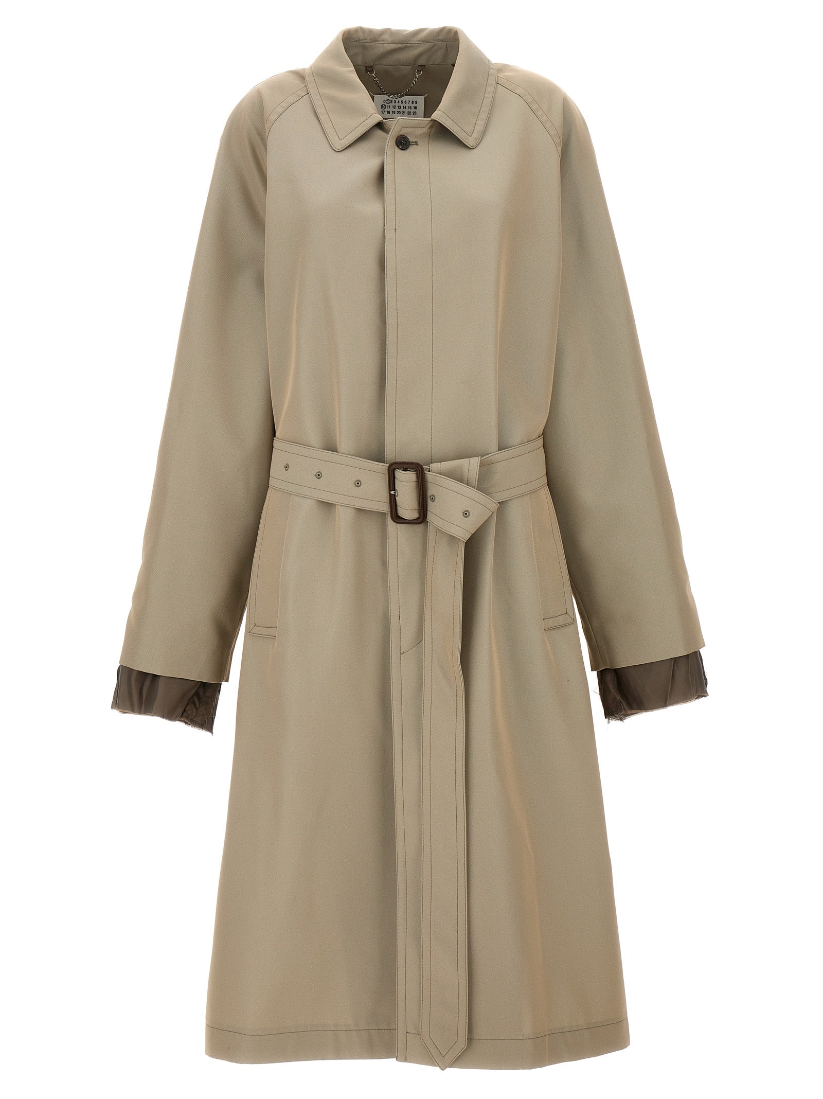 MAISON MARGIELA - MAISON MARGIELA - Long single-breasted trench coat - Men’s Outerwear