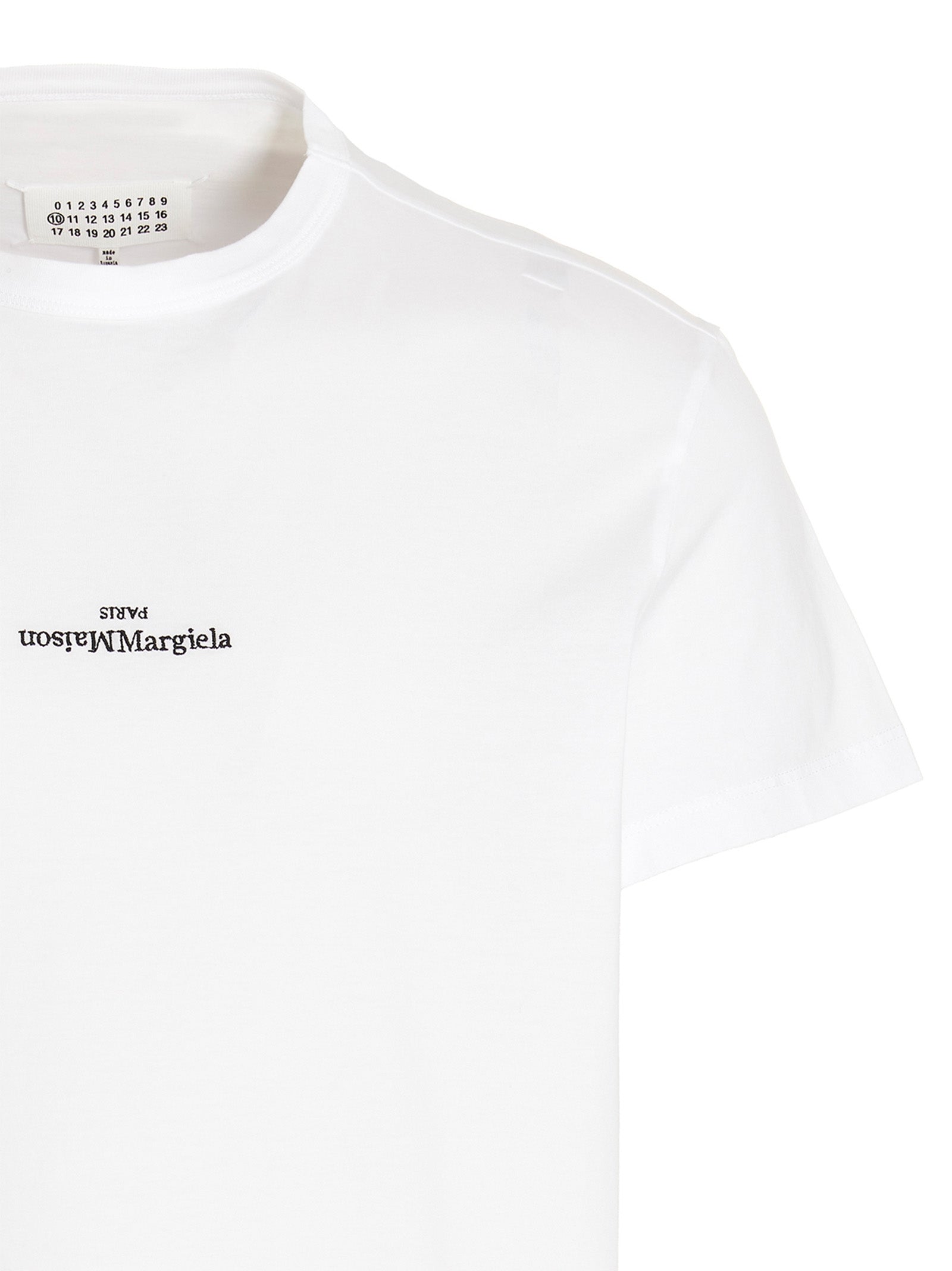 MAISON MARGIELA - MAISON MARGIELA - ’Maison Margiela Paris’ T-shirt - Men’s Tops