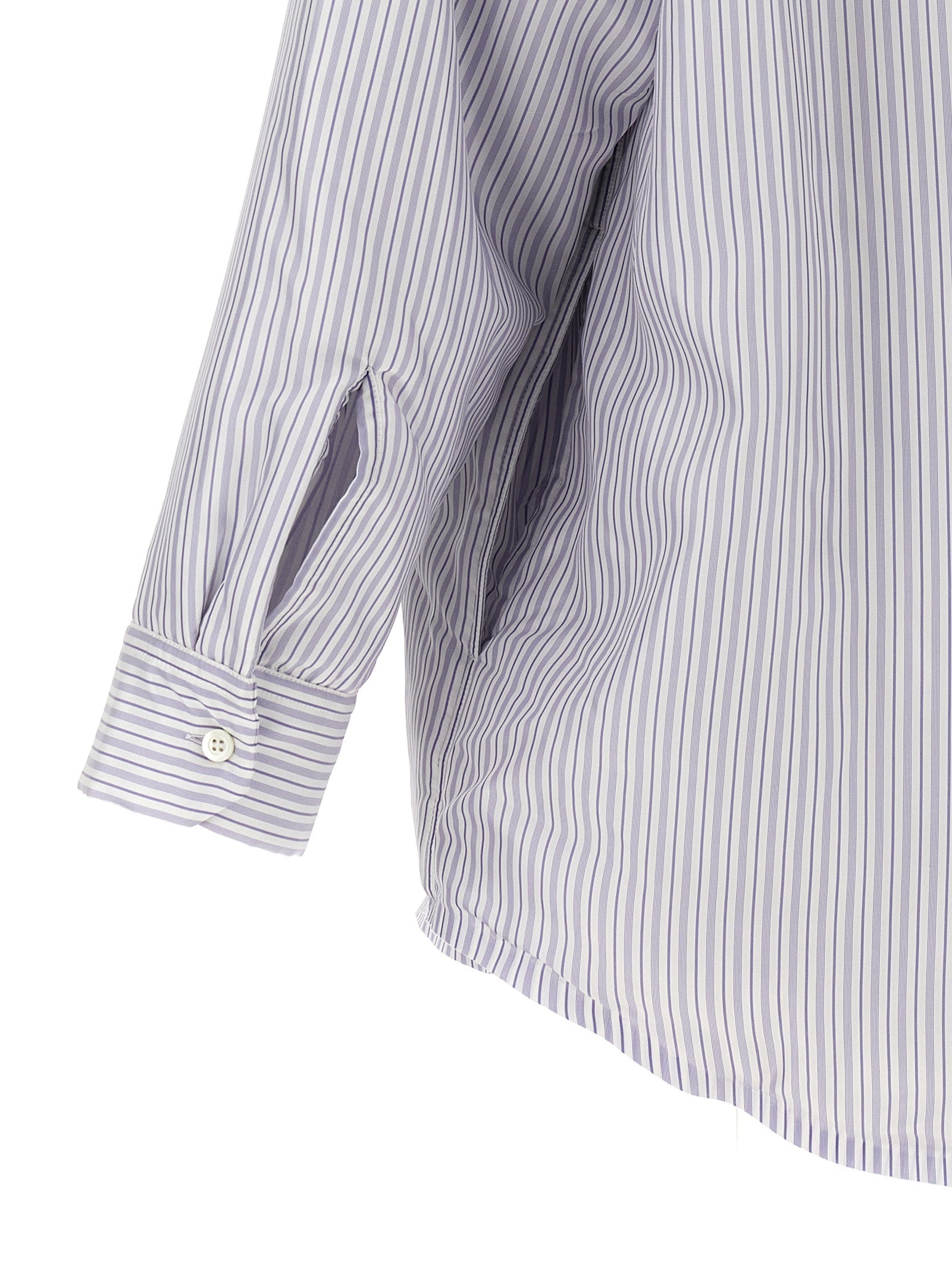 MAISON MARGIELA - MAISON MARGIELA - Striped shirt jacket - Men’s Outerwear