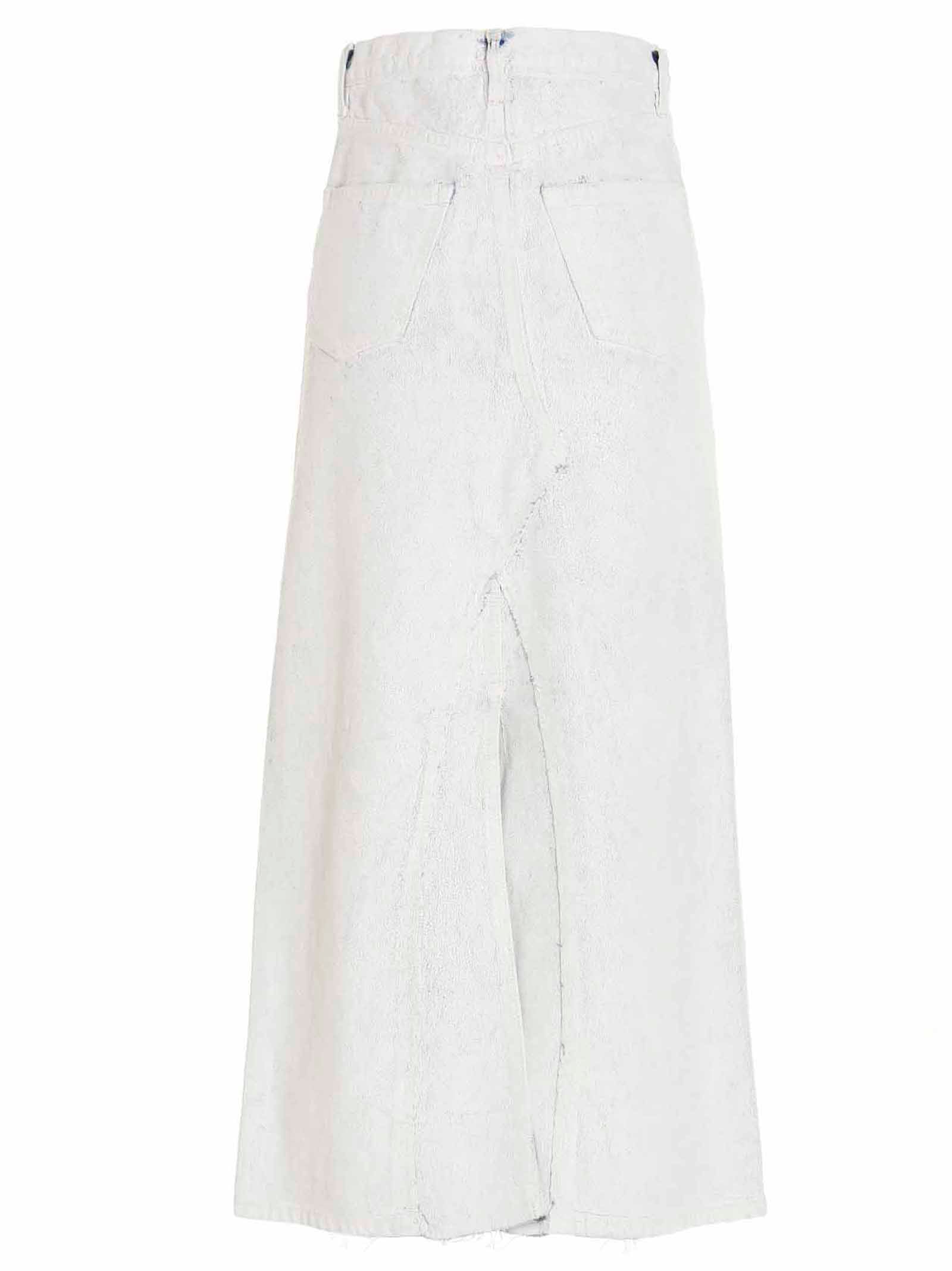MAISON MARGIELA - MAISON MARGIELA - ’Bianchetto’ skirt - Women’s Clothing