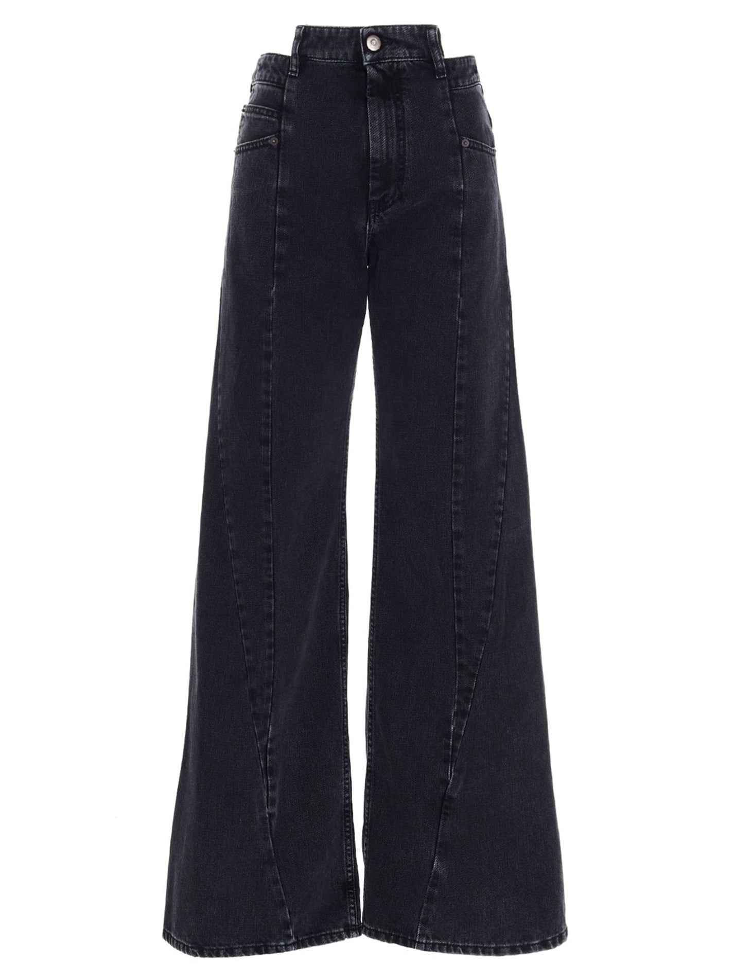 MAISON MARGIELA - MAISON MARGIELA - Jeans asymmetrical waist - Women’s Bottoms