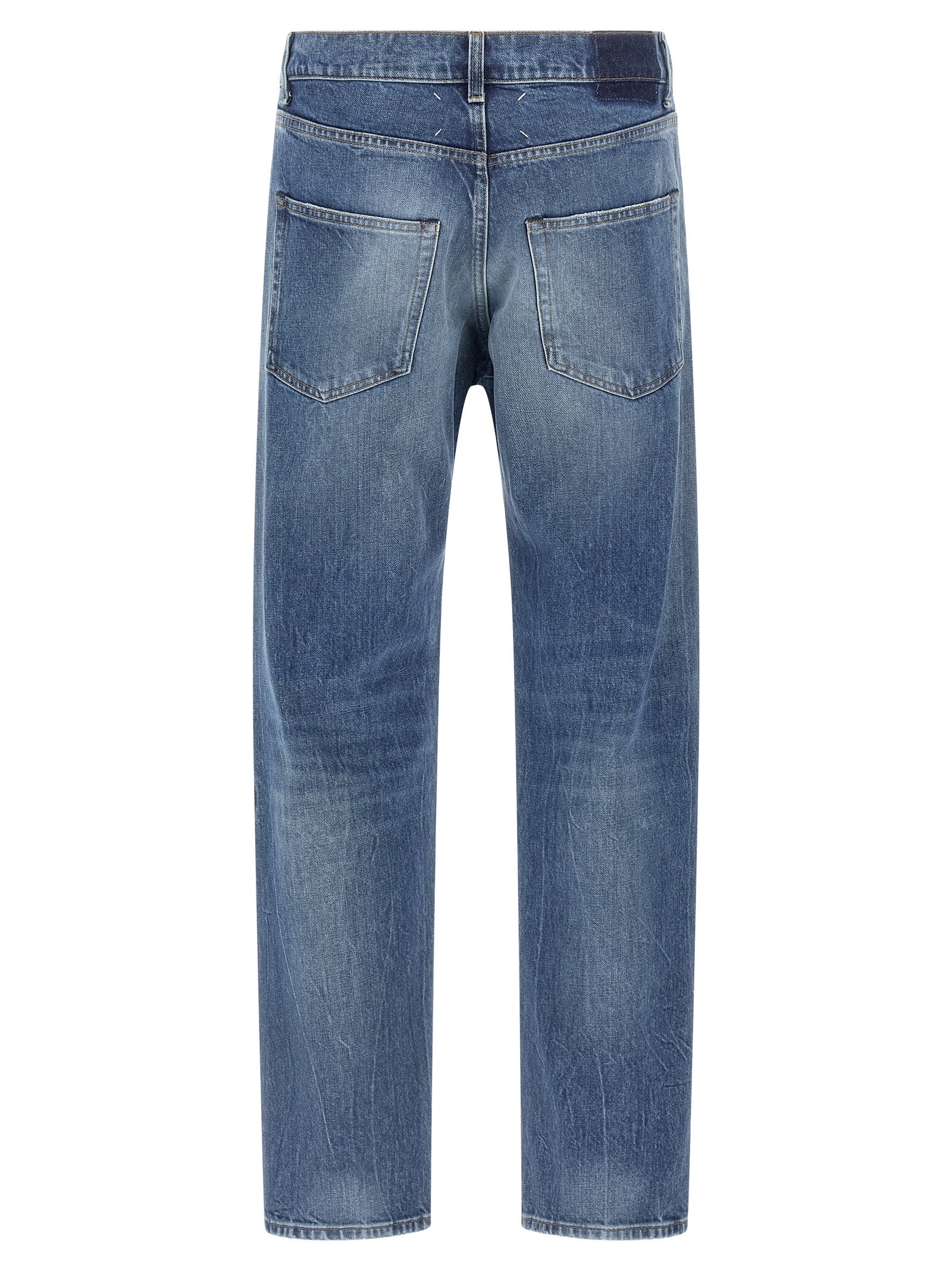 MAISON MARGIELA - MAISON MARGIELA - Patch jeans - Men’s Bottoms