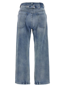 MAISON MARGIELA - MAISON MARGIELA - Buckle jeans - Women’s Bottoms