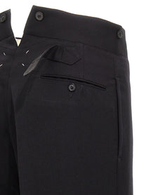 MAISON MARGIELA - MAISON MARGIELA - Strap wool pants - Men’s Pants