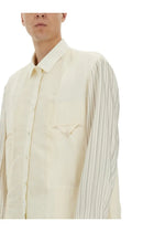 Maison Margiela Men's Anonymity of the Lining Jacket White, view 4