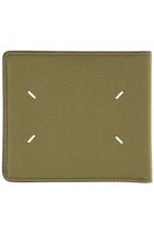 Maison Margiela Men's BI Fold Four Stitches Wallet Green, view 2