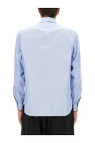 Maison Margiela Men's Cotton Shirt Blue, view 3