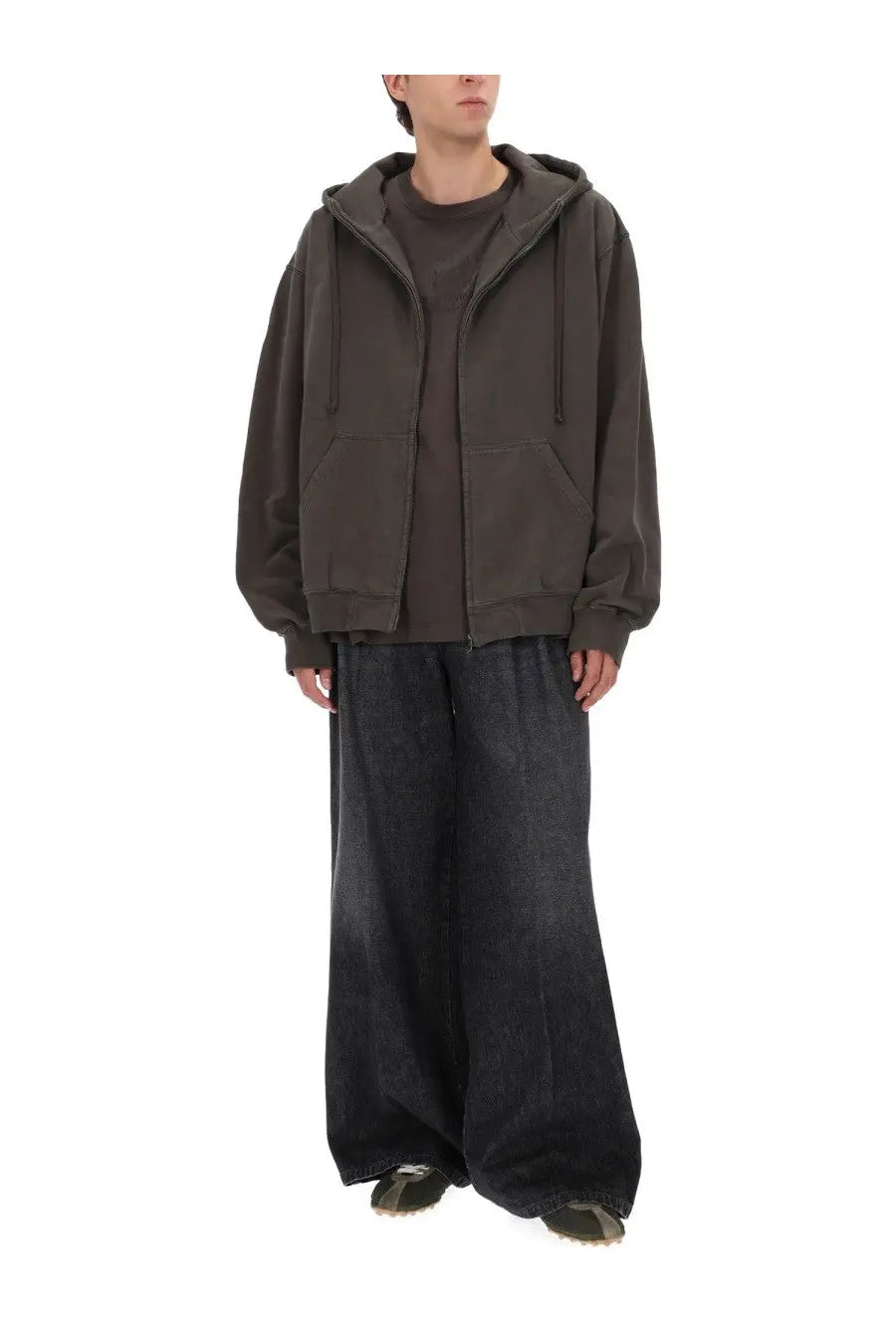 Maison Margiela Men's Hoodie Brown, view 2