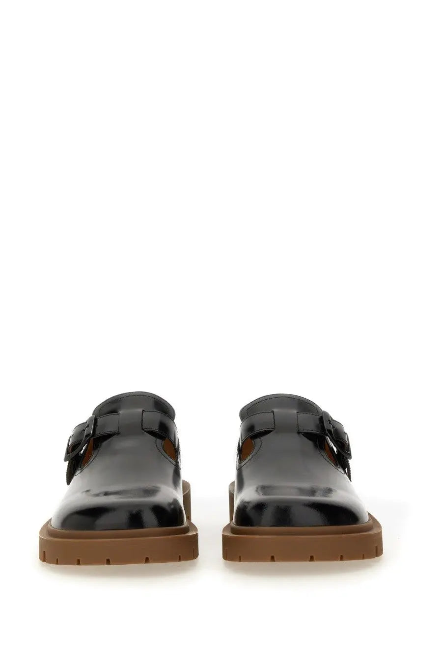 Maison Margiela Men's Leather Monk Black, view 4