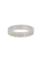 Maison Margiela Men's Numeric Ring Grey